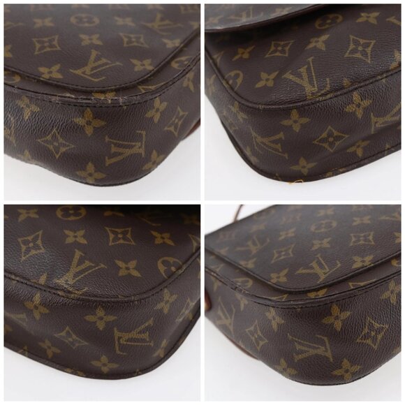 LOUIS VUITTON Monogram Saint Cloud GM Shoulder Bag M51242 LV Auth 146821 - Picture 14 of 16